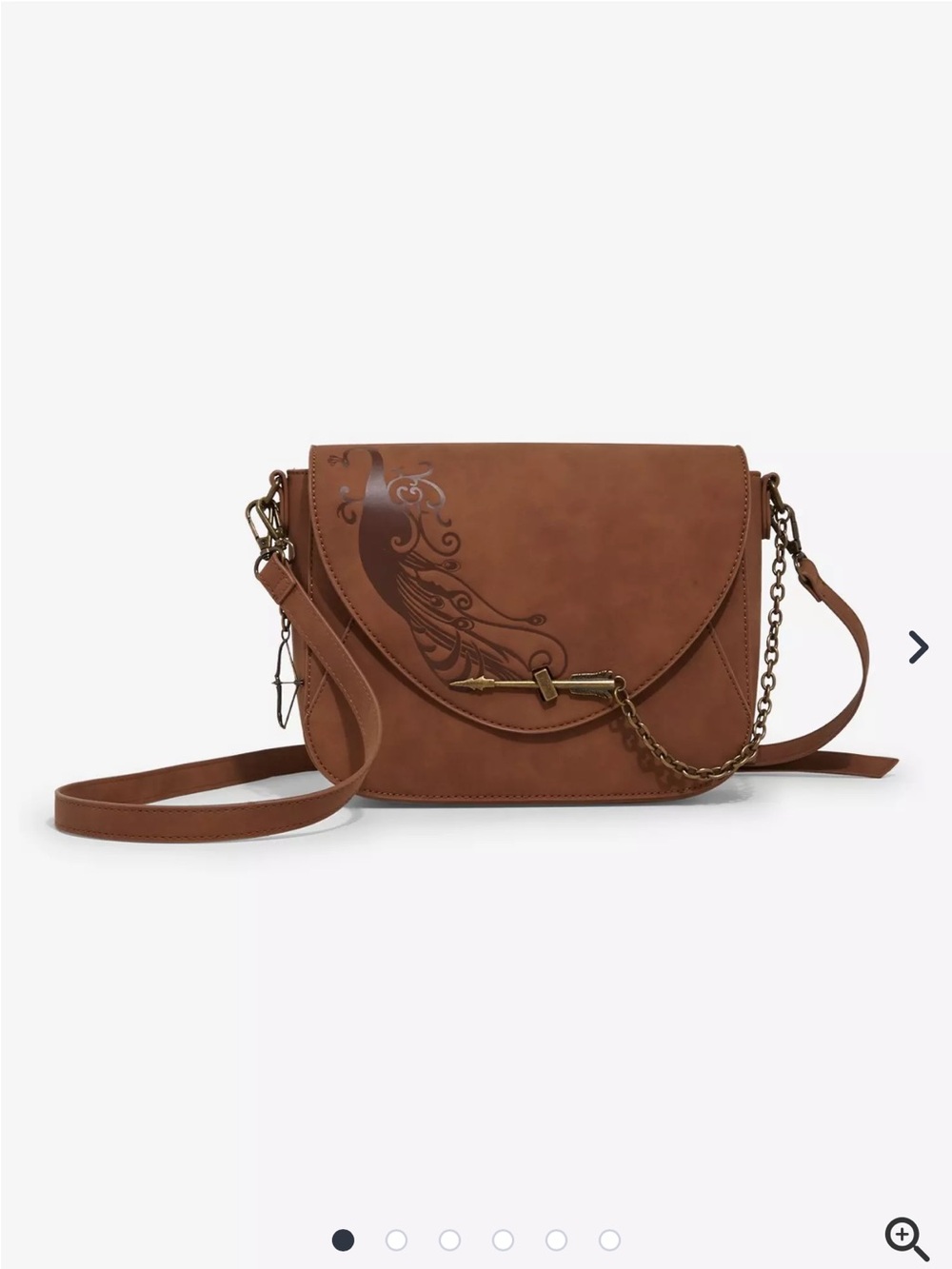 The Lord of the Rings Legolas Swords Pattern Crossbody Bag — BoxLunch Exclusive